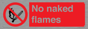 No naked flames